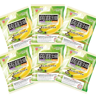 蒟蒻畑 まえばしバナナ味【4個入×6袋】